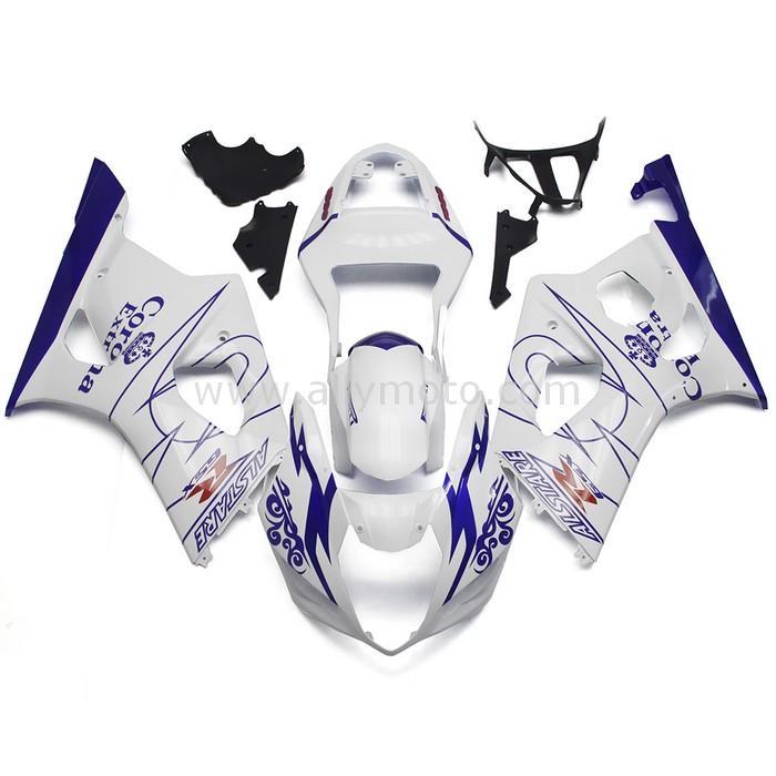 0345 Fairing Suzuki GSXR1000 K3 03 04 Fitings Corona Extra White 0345 Fairing Suzuki GSXR1000 K3 03 04 Fitings Corona Extra White